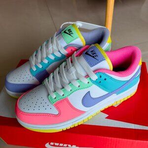 New Nike Dunk "Easter Candy" Colorblock - Brand New in Box